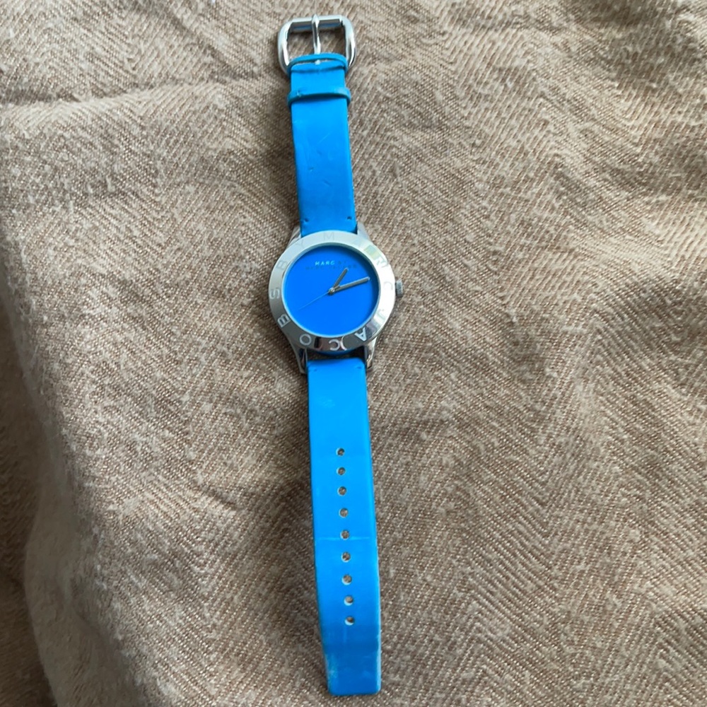 Marc by Marc Jacobs blue watch